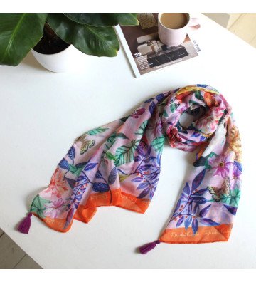 Frida Kahlo Fruit Scarf