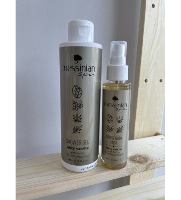 Spicy Vanilla Mist και Αφρόλουτρο