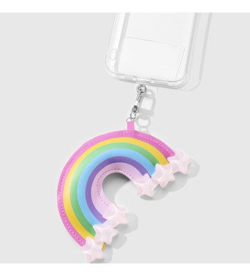 Δερμάτινο charm Ουράνιο Τόξο