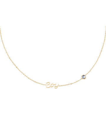 Κολιέ γέννησης "Boy"