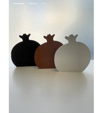 Χειροποίητο γούρι πορσελάνης Ρόδι – Μεγάλο