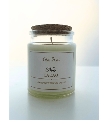 Soy candle Cacao Noir in a jar Valentine Edition 150ml