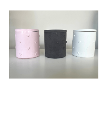 Soy candle Fraise & Cacao in a porcelain jar Valentine Edition 150ml